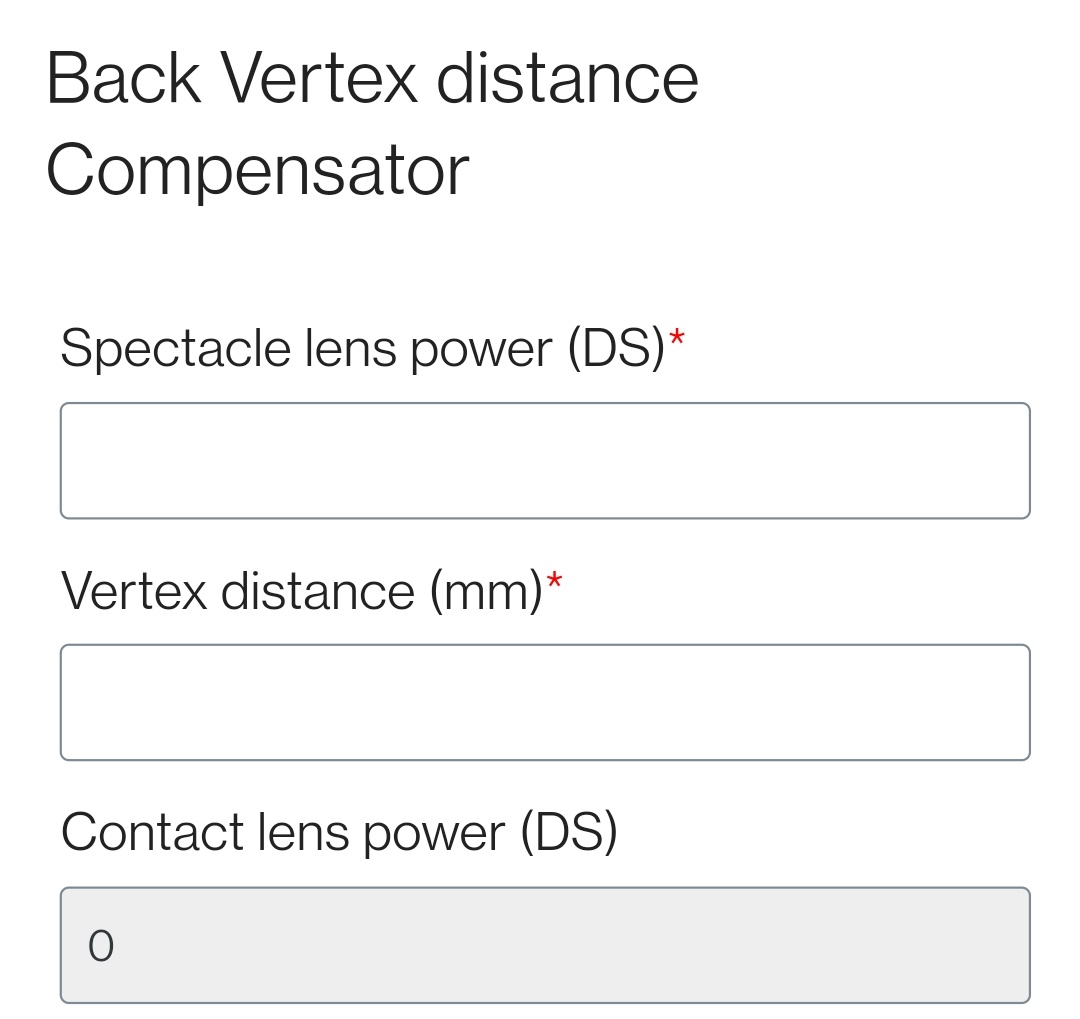 Online vertex distance calculator